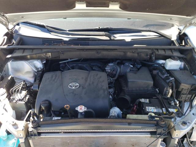 5TDJZRFH9KS710056 - 2019 TOYOTA HIGHLANDER SE 银色 照片 12