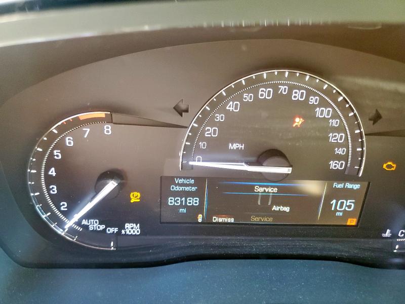 1GYKNBRS0HZ315229 - 2017 CADILLAC XT5 LUXURY WHITE photo 9