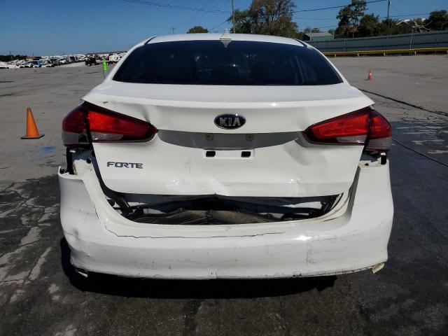 3KPFK4A76JE168564 - 2018 KIA FORTE LX WHITE photo 6