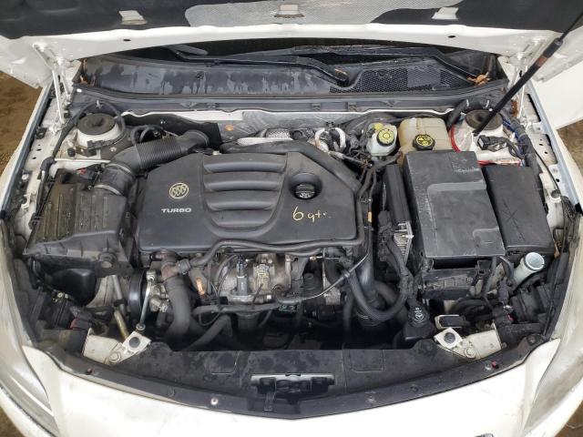 2G4GU5GV8D9153136 - 2013 BUICK REGAL PREMIUM WHITE photo 11