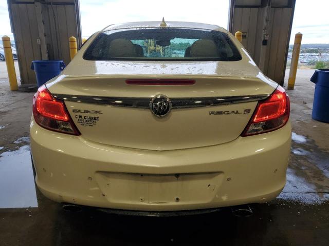 2G4GU5GV8D9153136 - 2013 BUICK REGAL PREMIUM WHITE photo 6