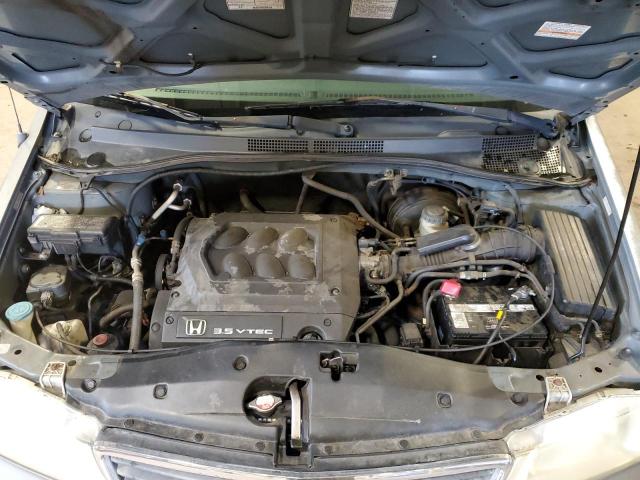 2HKRL18601H597572 - 2001 HONDA ODYSSEY EX CHARCOAL photo 12