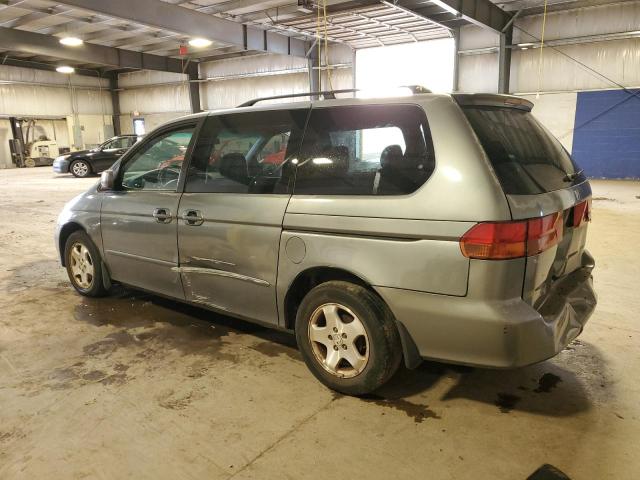 2HKRL18601H597572 - 2001 HONDA ODYSSEY EX CHARCOAL photo 2