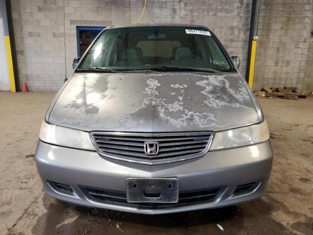 2HKRL18601H597572 - 2001 HONDA ODYSSEY EX CHARCOAL photo 5