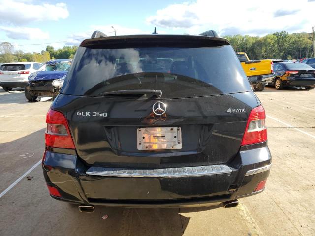 WDCGG8HB0AF286567 - 2010 MERCEDES-BENZ GLK 350 4MATIC BLACK photo 6
