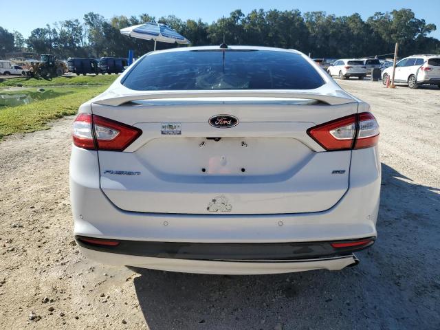 3FA6P0H77GR294455 - 2016 FORD FUSION SE WHITE photo 6