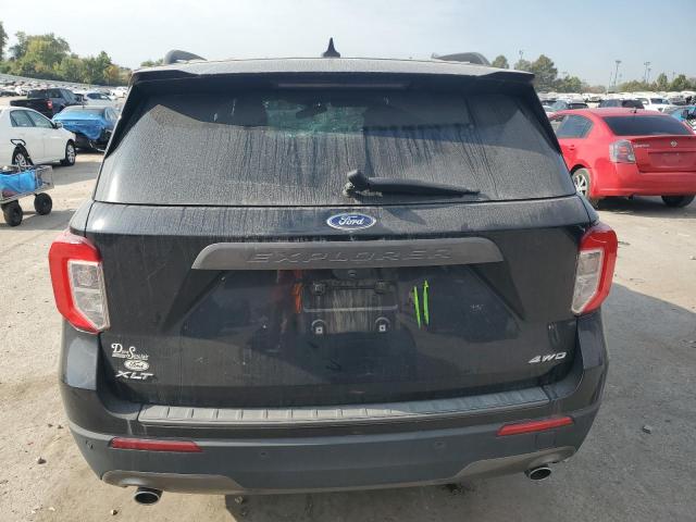 1FMSK8DH6NGA81324 - 2022 FORD EXPLORER XLT Negro foto 6