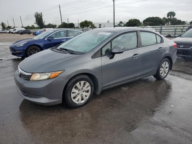 2012 HONDA CIVIC LX, 