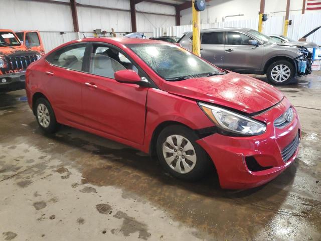 KMHCT4AE8GU046485 - 2016 HYUNDAI ACCENT SE RED photo 4