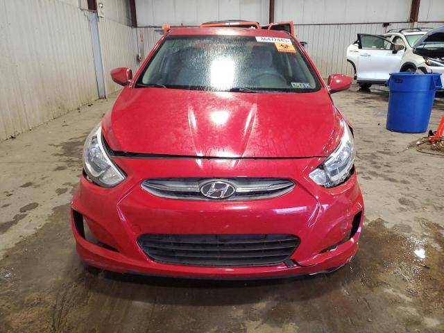 KMHCT4AE8GU046485 - 2016 HYUNDAI ACCENT SE RED photo 5