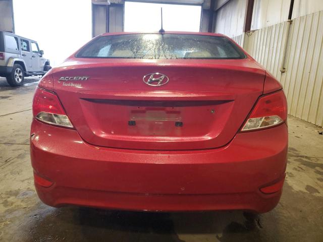 KMHCT4AE8GU046485 - 2016 HYUNDAI ACCENT SE RED photo 6