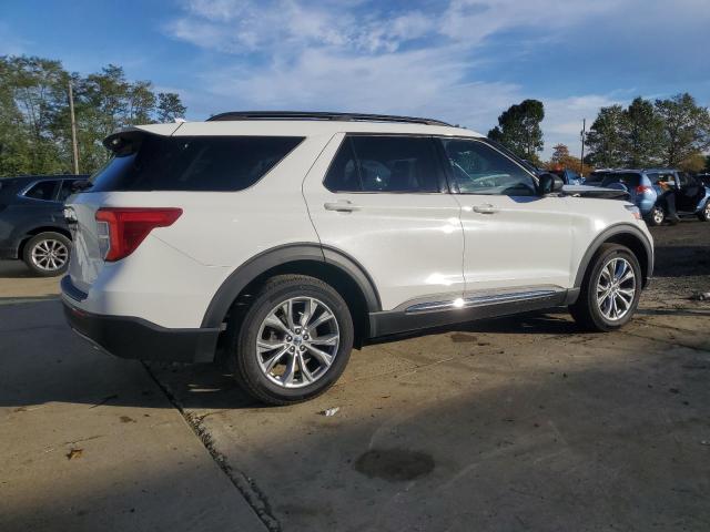 1FMSK8DH9LGC40687 - 2020 FORD EXPLORER XLT Blanc photo 3