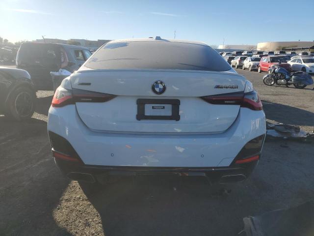 WBA13AW02NFM05111 - 2022 BMW M440XI GRAN COUPE WHITE photo 6