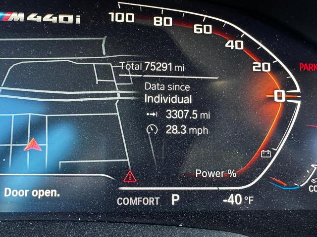 WBA13AW02NFM05111 - 2022 BMW M440XI GRAN COUPE WHITE photo 9