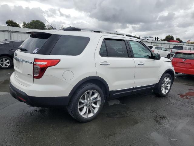 1FM5K8D82DGC25057 - 2013 FORD EXPLORER XLT თეთრი ფოტო 3