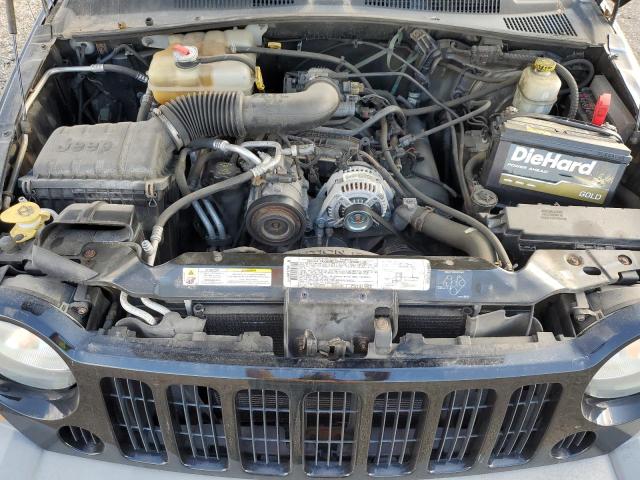 1J4GL48K86W269091 - 2006 JEEP LIBERTY SPORT Schwarz Foto 12