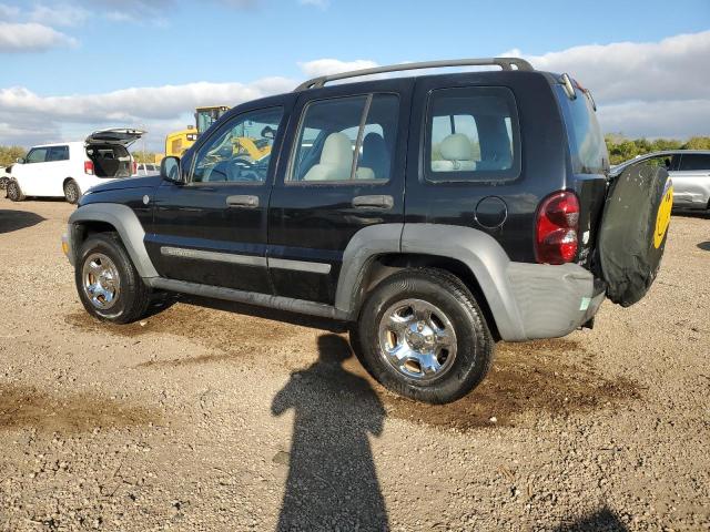 1J4GL48K86W269091 - 2006 JEEP LIBERTY SPORT Schwarz Foto 2