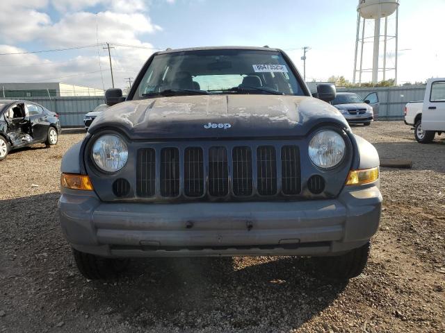 1J4GL48K86W269091 - 2006 JEEP LIBERTY SPORT Schwarz Foto 5