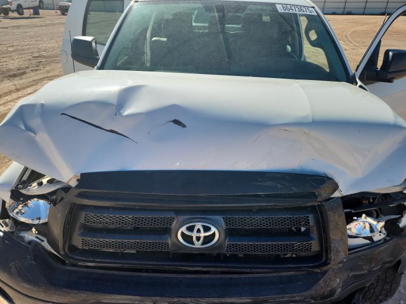 5TFRM5F10DX051973 - 2013 TOYOTA TUNDRA DOUBLE CAB SR5 WHITE photo 11