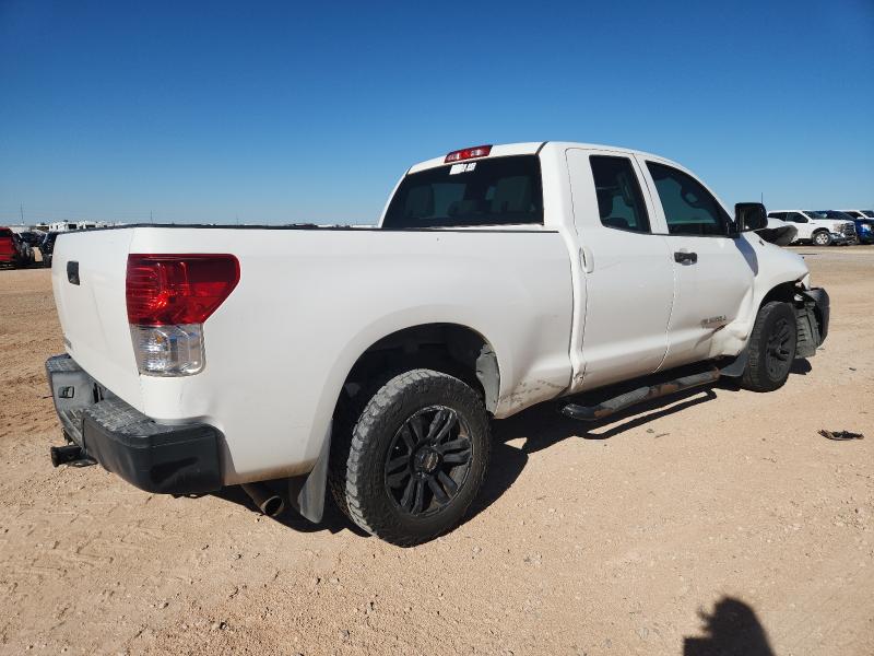 5TFRM5F10DX051973 - 2013 TOYOTA TUNDRA DOUBLE CAB SR5 WHITE photo 3