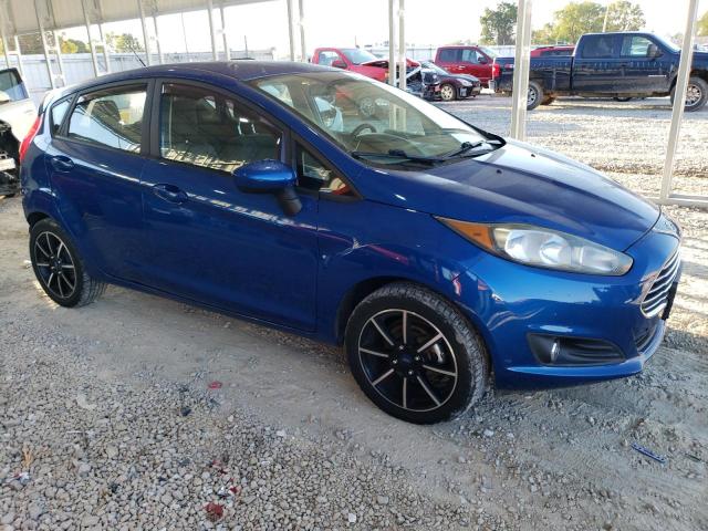 3FADP4EJ9JM109843 - 2018 FORD FIESTA SE BLUE photo 4