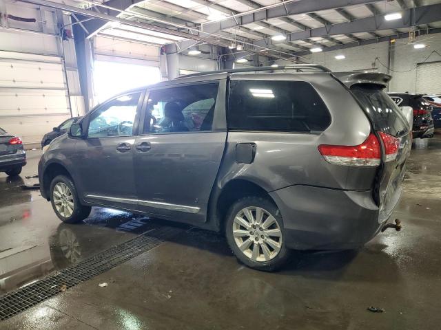 5TDDK3DC6ES092706 - 2014 TOYOTA SIENNA XLE GRAY photo 2