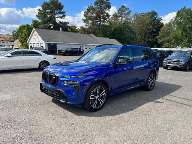 5UX33EM04P9R55092 - 2023 BMW X7 M60I BLUE photo 1