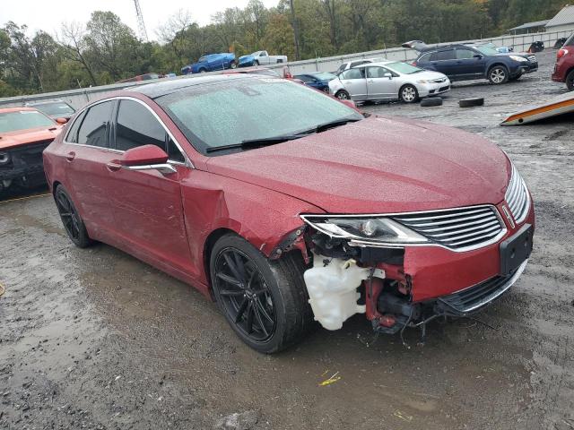 3LN6L2LU2DR811456 - 2013 LINCOLN MKZ HYBRID RED photo 4