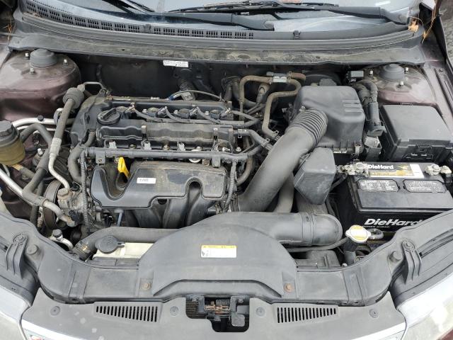 KNAFU4A28B5399023 - 2011 KIA FORTE EX Bordo foto 11