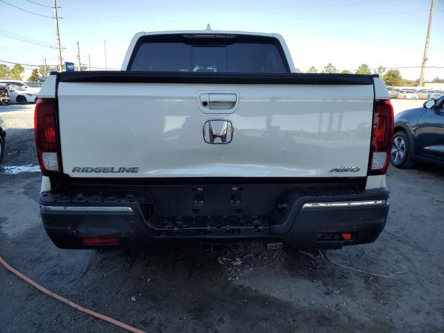 5FPYK3F69KB024089 - 2019 HONDA RIDGELINE RTL WHITE photo 6