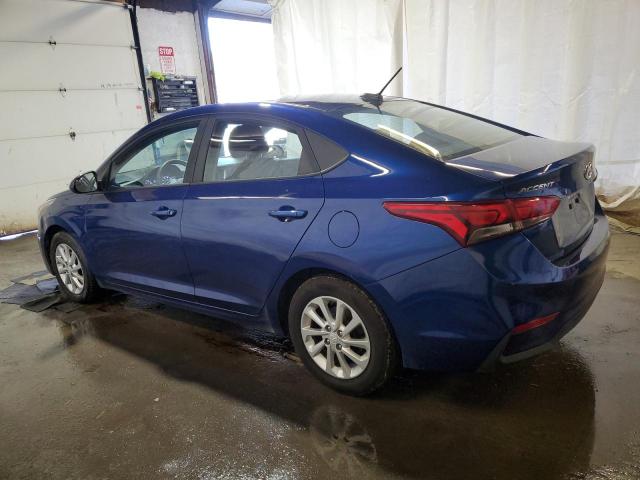 3KPC24A3XJE026816 - 2018 HYUNDAI ACCENT SE BLUE photo 2