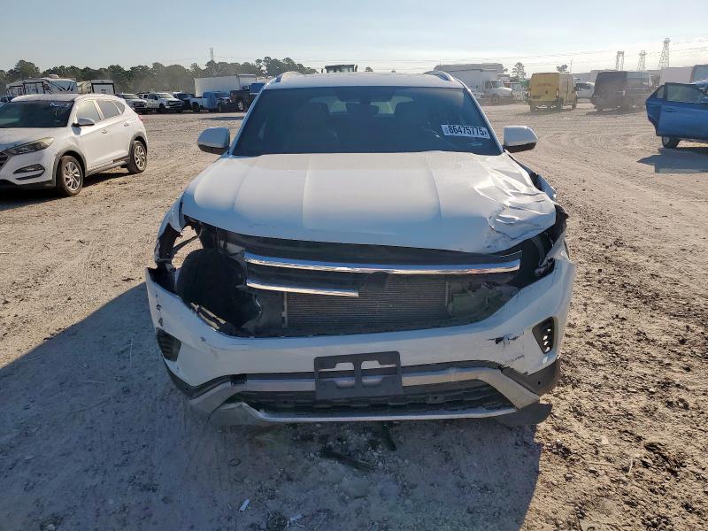 1V25C2CA5LC225660 - 2020 VOLKSWAGEN ATLAS CROS SE Biały zdjęcie 5