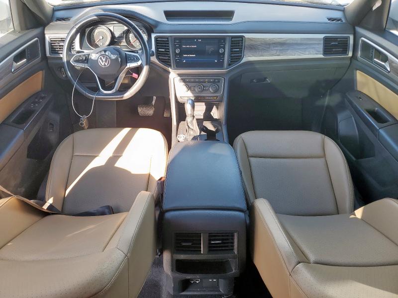 1V25C2CA5LC225660 - 2020 VOLKSWAGEN ATLAS CROS SE Biały zdjęcie 8