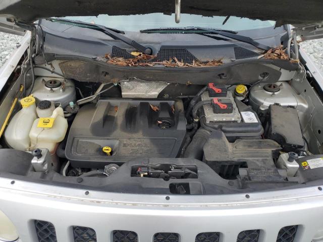 1J4NF1GB9BD127627 - 2011 JEEP PATRIOT SPORT ვერცხლისფერი ფოტო 11