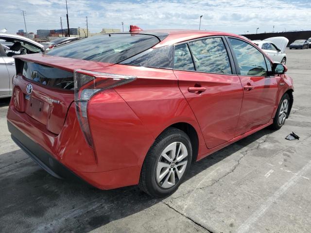 JTDKARFU1H3530430 - 2017 TOYOTA PRIUS RED photo 3
