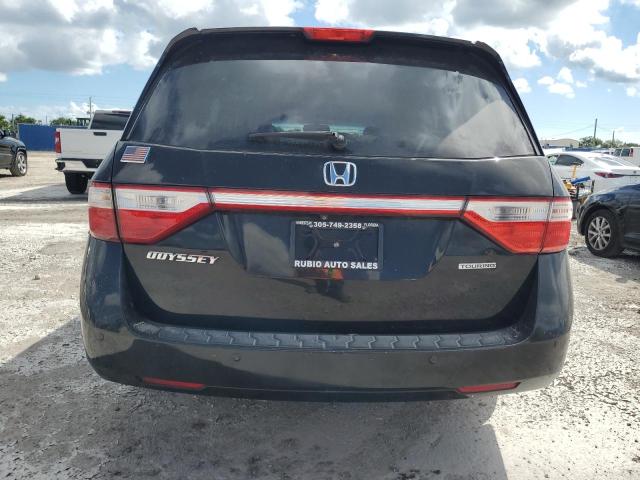 5FNRL5H96CB144141 - 2012 HONDA ODYSSEY TOURING BLACK photo 6