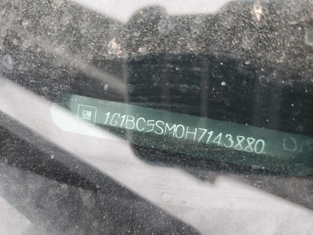 1G1BC5SM0H7143880 - 2017 CHEVROLET CRUZE LS 白色 照片 12