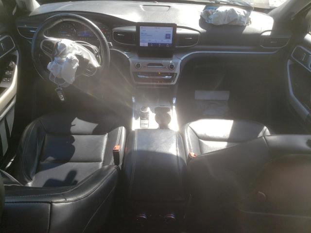 1FMSK7DH1MGB12391 - 2021 FORD EXPLORER XLT BROWN photo 8