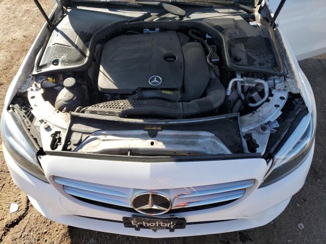 55SWF8EB7KU316533 - 2019 MERCEDES-BENZ C 300 4MATIC WHITE photo 11