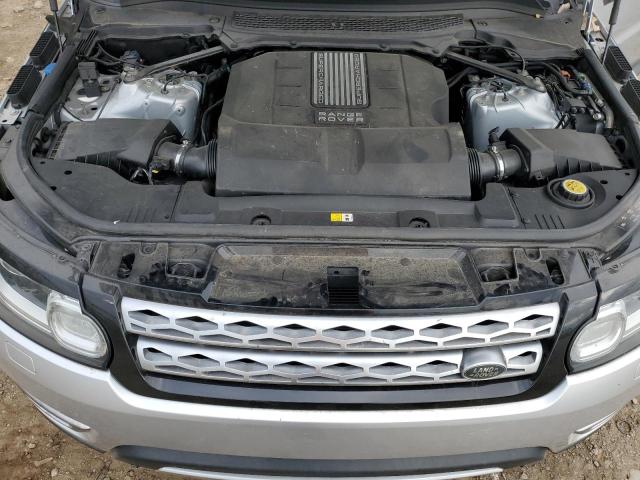 SALWR2WF2EA502011 - 2014 LAND ROVER RANGE ROVE HSE SILVER photo 12