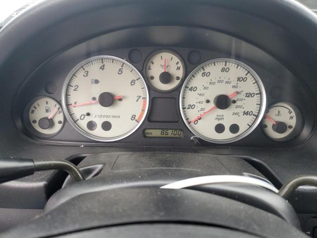 JM1NB353840402455 - 2004 MAZDA MX-5 MIATA BASE SILVER photo 9