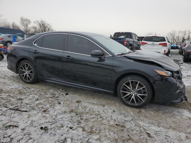 4T1G11AK2MU408026 - 2021 TOYOTA CAMRY SE BLACK photo 4