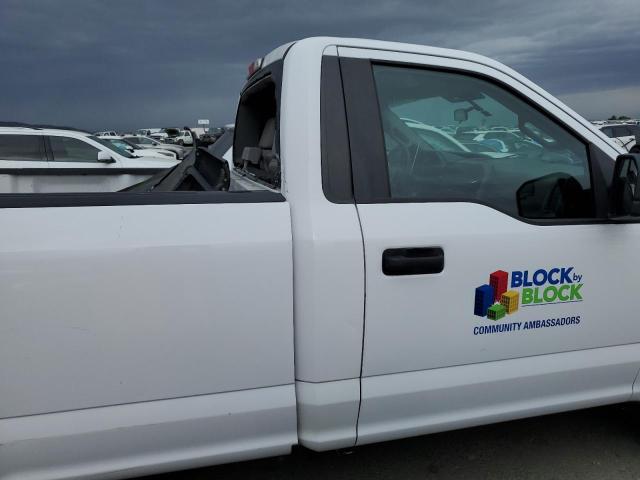 1FTMF1CB9KKE81876 - 2019 FORD F150 WHITE photo 10