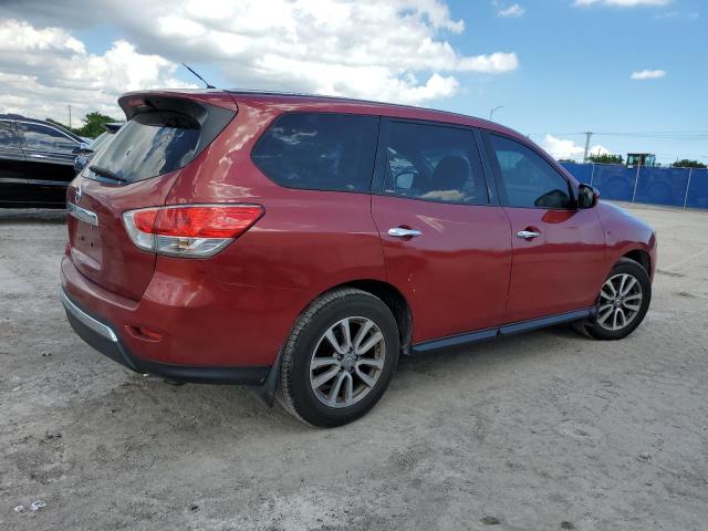 5N1AR2MN1FC620614 - 2015 NISSAN PATHFINDER S BURGUNDY photo 3