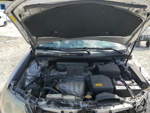 4T1BF1FK0CU583233 - 2012 TOYOTA CAMRY BASE SILVER photo 11