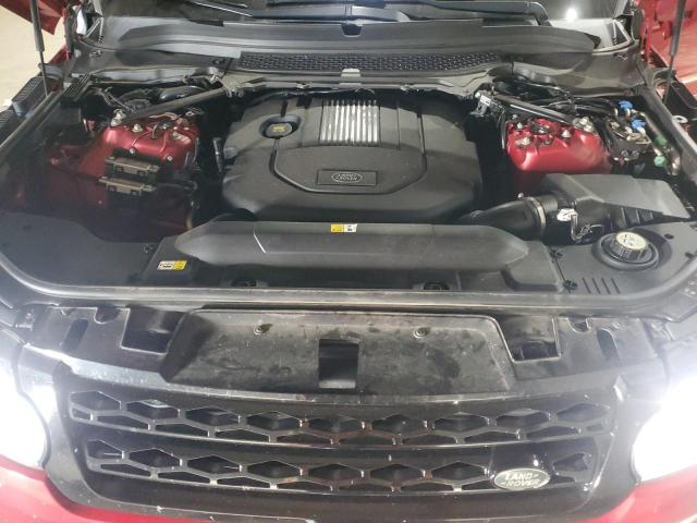 SALWR2KFXGA655387 - 2016 LAND ROVER RANGE ROVE HSE RED photo 12