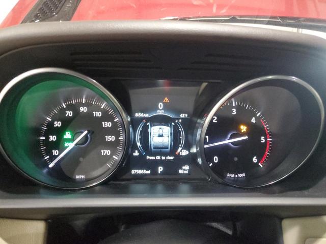 SALWR2KFXGA655387 - 2016 LAND ROVER RANGE ROVE HSE RED photo 9