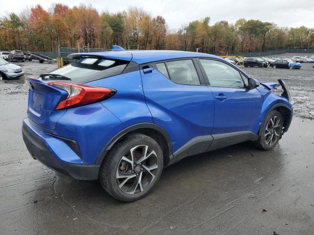 NMTKHMBX7MR122228 - 2021 TOYOTA C-HR XLE BLUE photo 3