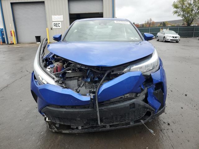 NMTKHMBX7MR122228 - 2021 TOYOTA C-HR XLE BLUE photo 5