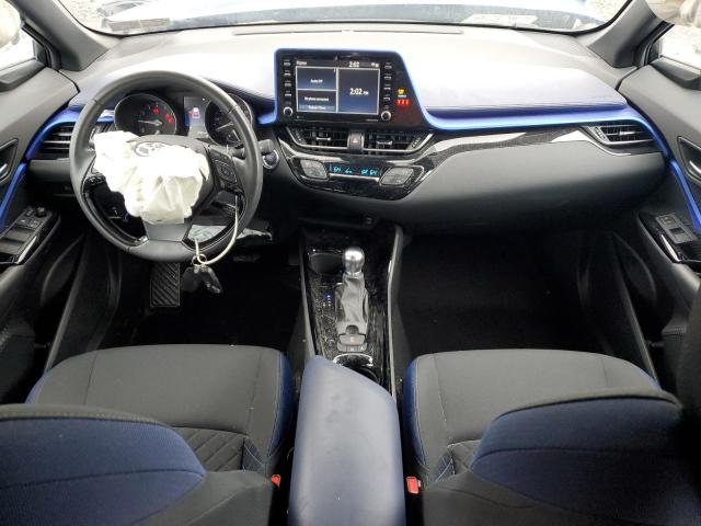 NMTKHMBX7MR122228 - 2021 TOYOTA C-HR XLE BLUE photo 8
